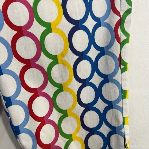 Krazy Larry Pull-On Rainbow Circle Golf Performance Active Shorts Size 6 - Picture 7 of 11